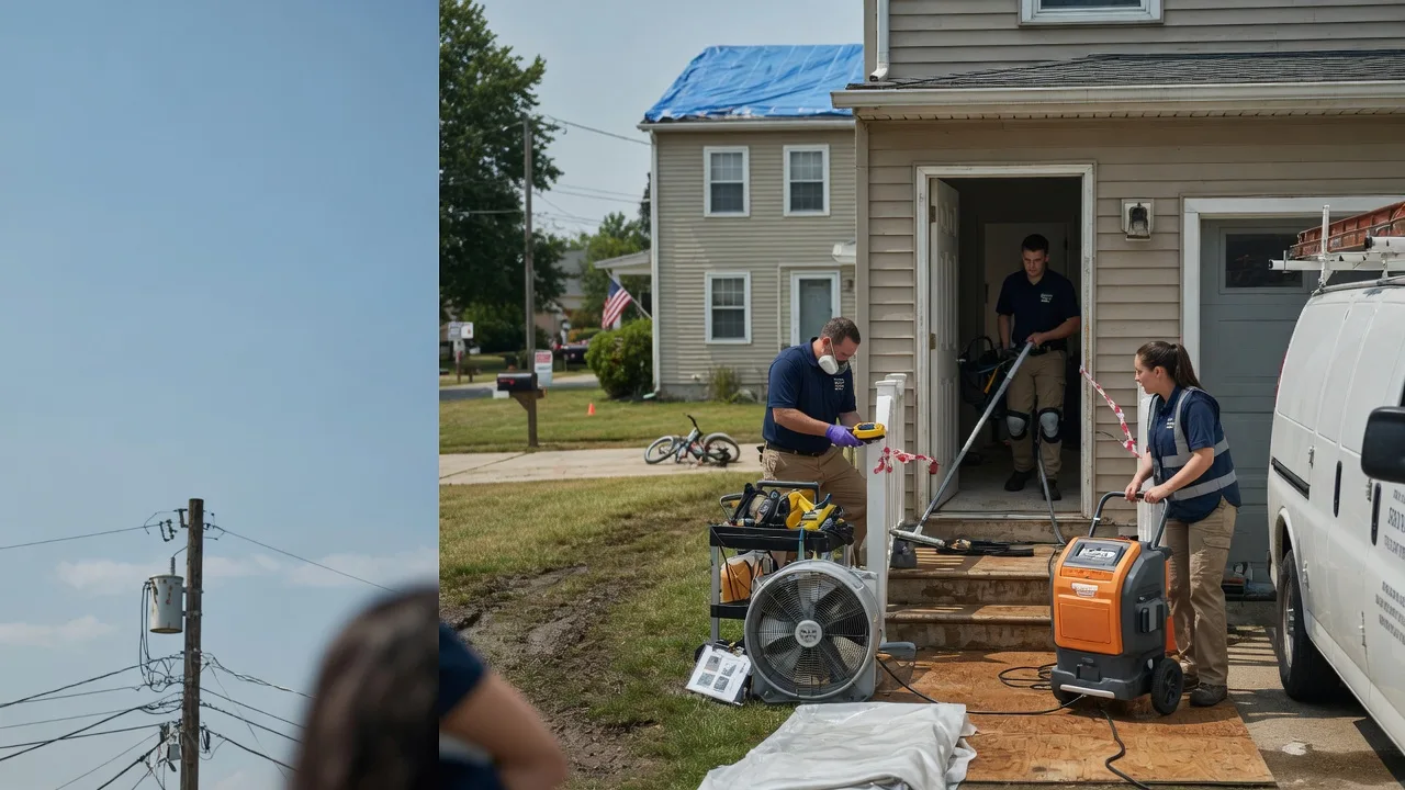 Water Damage Repair in Castlewood, SD near me